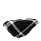 Homeroots Black and White Woven Cotton Checkered Throw Blanket 516565 - alternate 2