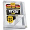 Core Tarps Tarp, 20 ft x 30 ft, 20 Mil, Clear, Polyethylene, UV Resistant CT-101-20X30 - alternate 1