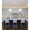 Z-Lite Madeline 6 Light Pendant, Brushed Nickel/White, 24 In W x 44.75 In H 1954P24-BN - alternate 2
