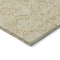 Homeroots 10' X 14' Gold And Beige Floral Washable Indoor Outdoor Area Rug 594628 - alternate 3