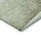 Homeroots 8' X 10' Artichoke Green And Gray Floral Washable Indoor Outdoor Area Rug 582233 - alternate 3