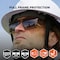 Ergodyne SIXTEN-AFASPC Translucent Tan Frame Clear Photochromic Lens Photochromic Safety Glasses SIXTEN-AFAS-PC - alternate 3