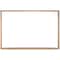 Ghent Dry Erase Board, Plastic, 24 in, 36 in, Aluminum Frame, White, Gloss M2W-23-1 - alternate 1