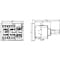 Siemens Contactor assembly for star-delta wye-delta start AC-3 45 kW/400 V 3RA2436-8XF32-1AG2 - alternate 2