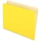 Pendaflex FOLDER, LTR, STRT, SGL, 11PT, YW, 100PK 152YEL - alternate 1