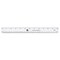 Charles Leonard Plastic Ruler, Double Bevel, 12-Inch, Clear, 36PK CHL77136IP - alternate 2