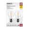 Satco Satco A15 E26 (Medium) Filament LED Bulb Warm White 40 Watt Equivalence 2 pk S21873 - alternate 1