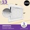 Simply 18x24x1 Merv 13, Pleated Air Filter, High Capacity, 24PK S-13-24-18241 - alternate 3