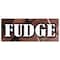 Signmission FUDGE BANNER SIGN chocolate concessions signs candy shop shoppe B-120 Fudge - alternate 1
