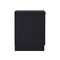 Manhattan Comfort Elara 18 in Solid Wood Nightstand in Black (1-Drawer) NS1794-2 - alternate 1