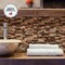 Smart Tiles Approx. 10''x10'' Glass-Like Vinyl Backsplash Peel & Stick Bellagio Keystone Mosaic, 4PK SM1034-4 - alternate 2
