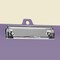 Acrimet 3 Pack Clipboard Letter Size Low Profile Clip & Side Rulers, Durable Plastic, Solid Purple, 3PK 134.LO - alternate 5