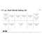 Performance Tool 171 pc. Heat Shrink Tubing Set, 2:1 Shrink Ratio, Various Diameters, Case W540 - alternate 2