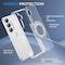 Alpha Digital Galaxy S25 Case w/ Magnetic Ring Stand- Full Protection, Soft Flex -360 shockproof S25-CLEAR - alternate 2