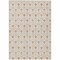 Homeroots 3' X 5' Salmon And Beige Geometric Washable Indoor Outdoor Area Rug 595763 - alternate 2