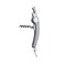 Rabbit Rabbit Silver Stainless Steel Waiter's Corkscrew W5615T - alternate 1