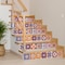 Homeroots 12" X 12" Blue Gold and Blush Mosaic Peel and Stick Removable Tiles 556400 - alternate 3