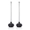 Neiko Toilet Plungers, Patented All-Angle Design, Aluminum Handle, 2PK 60170A - alternate 1