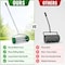Gardenised Durable Rolling Spike Lawn Aerator w/Sturdy Steel Handle and Sharp Metal Tines QI004663 - alternate 2