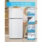 Commercial Cool 18 cu.ft Top Mount Refrigerator / Freezer -White CCR1800GW - alternate 2