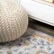 Jonathan Y Lorena Ornate Boho Medallion Light Gray/Dark Blue/Orange 3 ft. x 5 ft. Area Rug MDP211A-3 - alternate 3