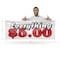 Signmission Everything 5 Dollars, 36 Inch x 96 Inch, Vinyl Banner B-96-30569 - alternate 3