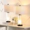 Jonathan Y Tryon 26 in. Modern Minimalist Glass/Iron Nightlight LED Table Lamp, Oil Rubbed Bronze/Clear, 2PK JYL1137C-SET2 - alternate 3