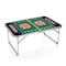 Picnic Time Family Of Brands Auburn Tigers - Concert Table Mini Portable Table, Charcoal Wood Grain 843-00-141-044-0 - alternate 1