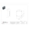 Wiegmann 1/4 Turn Latch Electrical Enclosures, 12 in H, 6 in D, 12 in W, 1, Steel N1C121206 - alternate 3
