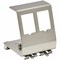 Tripp Lite 2-PORT METAL DIN-RAIL MOUNTING MODULE FOR SNAP-IN KEYSTONE JACKS N063-002 - alternate 1