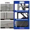 Wrightmaster 71in.*23.7in.*69in. Heavy Duty 4-Tier Garage Shelving with Adjustable Height ZoroP480399 - alternate 3