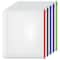 Cardinal Expanding Zipper Binder Pocket, 1/2", Assorted Zipper, 5PK 14650 - alternate 1