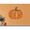 Homeroots 15" X 17" Orange And Brown Pumpkin Hello Fall Hanging Dimensional Sculpture 416054 - alternate 2