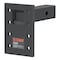 Curt Pintle Mount Plate, Adjustable, Steel, Carbide Powder-Coated, Black 48323 - alternate 1