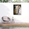 Trademark Fine Art Outdoor Canvas Art - David Stribbling 'white horse' Wall Art for Patios, or Gardens GRL01604-OC1824WR - alternate 3