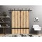Sartodoors Slab Barn Door Panel, Planum 0012 Oak and Aluminum Strips, Sturdy Finished Flush Modern Doors, Pock PLANUM0012S-DUB-24 - alternate 1