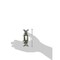 Hubbell Wiring Industrial Toggle Switch, 20A 120/277V AC, SPDT, Center Off, Term Screws HBL1557W - alternate 2