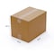 Zoro Select 18 in x 12 in x 12 in Shipping Box, Kraft, Corrugate, Single Wall, 32 ECT 11A762 - alternate 2