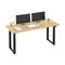 4Dock 72in W x 32in D Particleboard Tabletop Black Frame Electric Standing Desk w/ Four-Motor and 3-Stage ET223Q-MAX - alternate 1