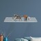 Fab Glass And Mirror Acrylic Shelf 6 x 11.5inces Brushed Nickel Bracket 3/4in Thickness Acrylic Pack of 2 AS19CC-6x11BN2P - alternate 2