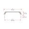 Richelieu 6 5/16-inch (160 mm) Center to Center Brushed Nickel Contemporary Cabinet Pull BP7348160195 - alternate 2