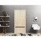 Sartodoors Sliding Closet Bi-fold Doors, Planum 0012 Natural Veneer and Aluminum Strips, Sturdy Tracks Molding PLANUM0012BF-SHP-64 - alternate 1