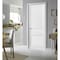 Sartodoors Slab Interior Door, 30" x 84", White LUCIA31S-BEM-3084 - alternate 2