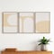 Homeroots Set Of Three Encore Brown Framed Minimalistic Wall Art, 3PK 608865 - alternate 3