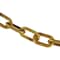 Mr. Chain 2" x 200' Gold Heavy Duty Plastic Safety Chain 51009-200 - alternate 1