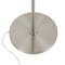 Homeroots 62" Silver Novelty Floor Lamp With White Plastic Globe Shade 523527 - alternate 3