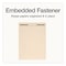 Pendaflex File Divider Set, End Tab: Straight, 1 Fastener, Letter Size, Manila, 100PK 1006978 - alternate 2
