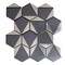 Apollo Tile Mirari 9x11 in. Gray Glossy Glass 3D Trapezoid Mosaic Wall Tile (3.28 sq ft/case) 5PK APLMNC8807GRA - alternate 3