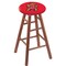 Holland Bar Stool Co Oak Bar Stool, Medium Finish, Maryland Seat RC30OSMed - alternate 1