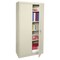 Sandusky Lee Storage Cabinet, 72 in H, 36 in W, 18 in D, Swing, Keyed, Putty, 4 Shelves VF41361872-07 - alternate 2